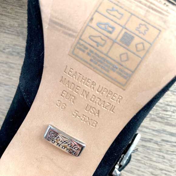 Buffalo London Mary Jane Pumps - Black - 36 - Picture 9 of 10